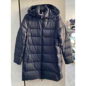 TH JACKET WOMAN BLUE NAVY LONG