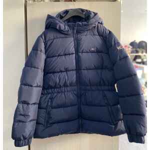 TH JACKET WOMAN BLUE NAVY HOOD