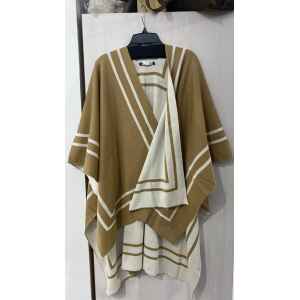 RL PONCHO CAMEL
