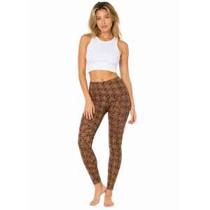 GUESS LEGGINGS BROWN LOGO