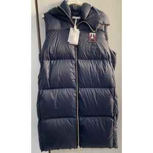 TH WAISTCOAT WOMAN BLUE NAVY LOGO
