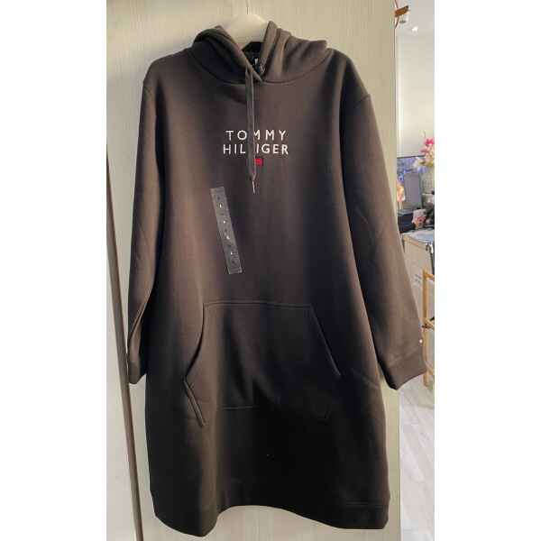TH DRESS WOMAN  BLACK LOGO