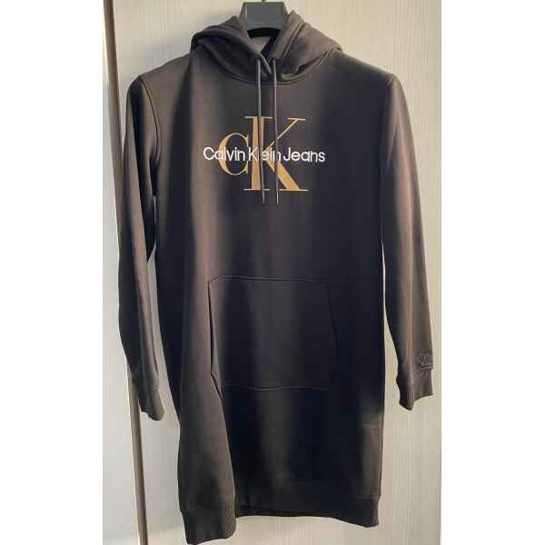 CK DRESS WOMAN GOLD LOGO