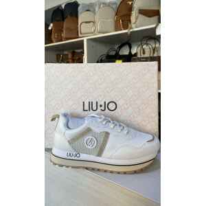LIUJO KIDS TRAINERS MAXI WONDER WHITE/GOLD