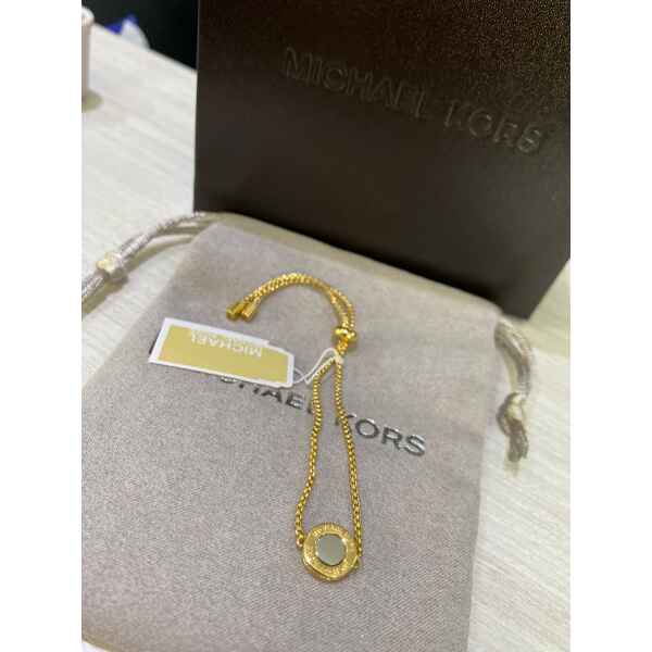 MK BRACELET GOLD/SILVER CIRCLE