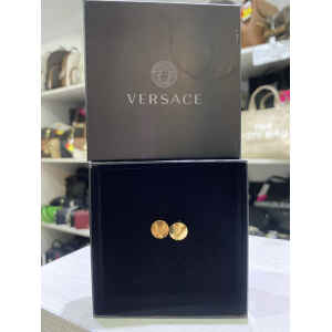 VERSACE EARINGS GOLD