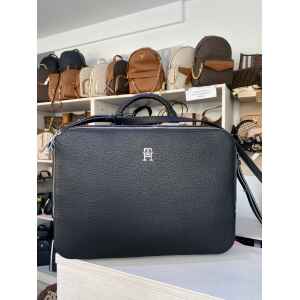 TH LAPTOP BAG BLACK/SILVER