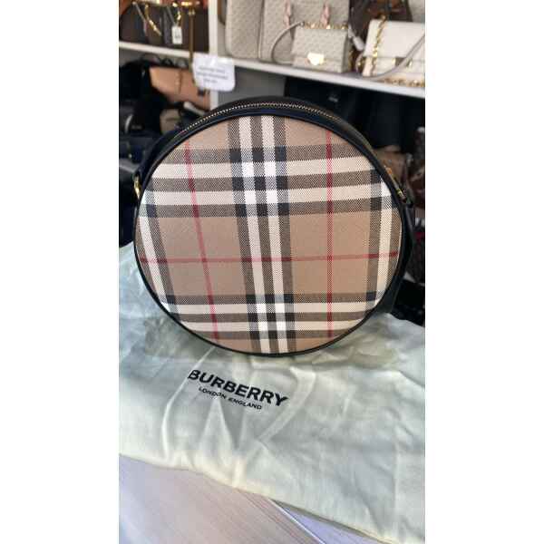 BURBERRY NEW LOUISE CIRCLE BEIGE/BLACK