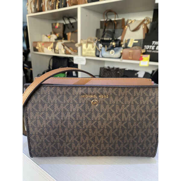 MK VALERIE EW XBODY BROWN/ACORN