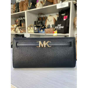 MK PURSE REED SNAP BLACK