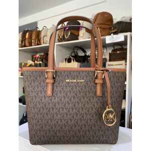 MK CRYL BROWN BAG