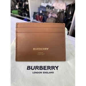 BURBERRY CARDHOLDER TAN NEW LOGO