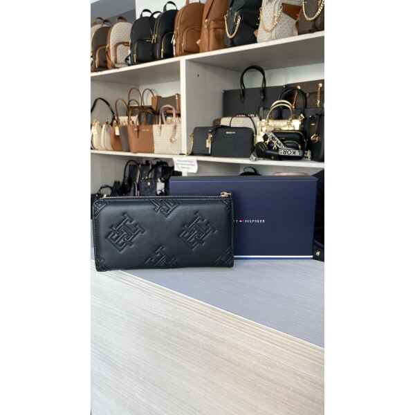 TH PURSE REFINED LARGE ZA MONO BLACK