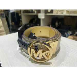 MK BELT REVERSIBLE VANILLA/GOLD
