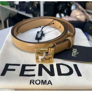 FENDI BELT CAMEL