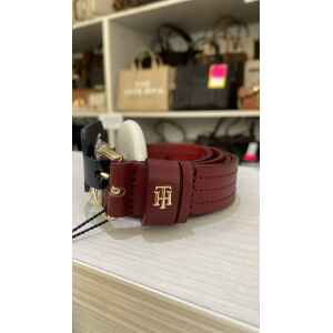 TH WOMAN BELT TIMELESS 2.5 BURGUNDY