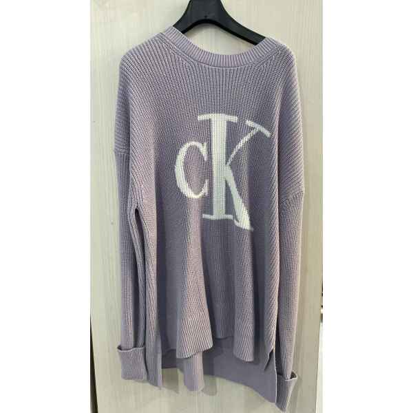 CK WOMAN TOP SWEATER PURPLE