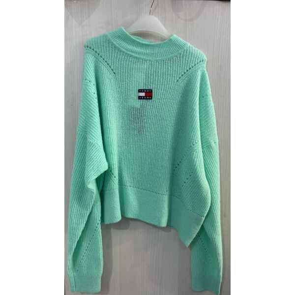 TH WOMAN TOP MINT TOMMY JEANS