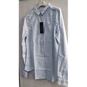 TH WOMAN TOP SHIRT LIGHT BLUE
