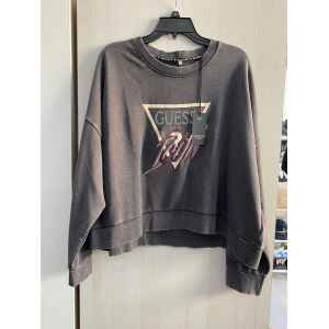 GUESS BLACK TOP ICON GREY