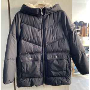 TH JACKET WOMAN BLUE NAVY PUFFY