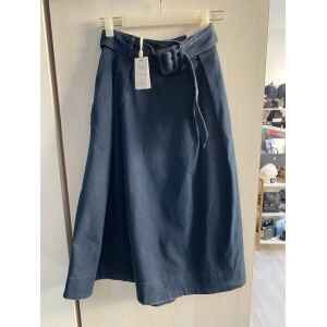 TH SKIRT BLUE NAVY LONG