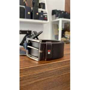TH BELT DARK BROWN