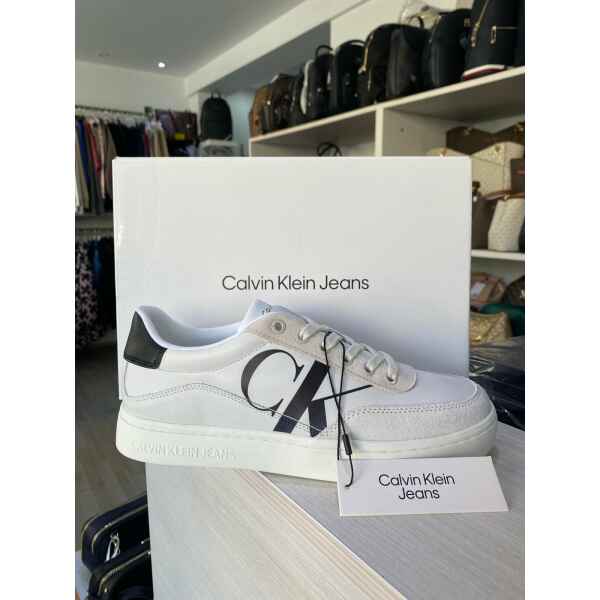 CK CLASSIC CUPSOLE LACEUP MIX LTH