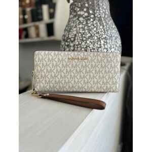 MK PURSE JET SET TRAVEL CONTINENTAL VANILLA