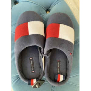 TH BED SLIPPERS TRICOLOR COTTON