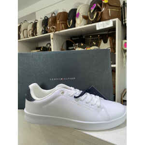 TH COURT CUPSOLE LEATHER GOLD MEN WHITE