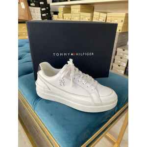 TH ELEVATED COURT SNEAKER WHITE