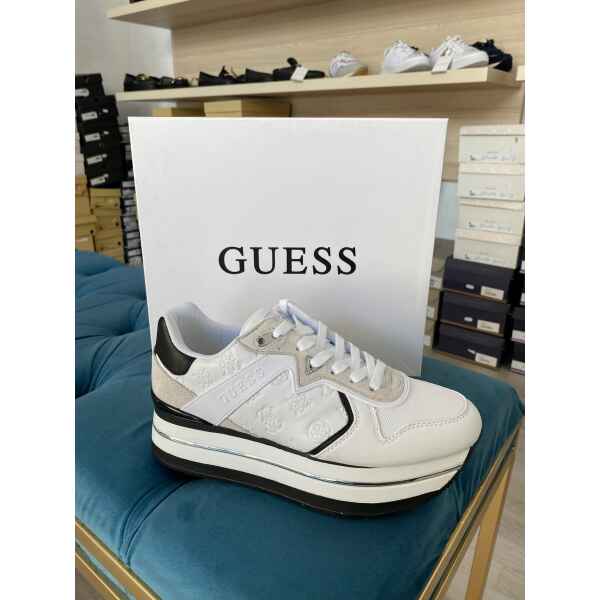 GUESS TRAINERS WOMAN CHUNKY BLACK/WHITE