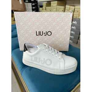 LIUJO SNEAKER SPREADING WHITE/BLACK