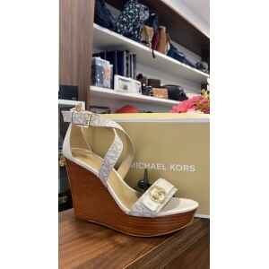 MK CARMEN WEDGE VANILLA