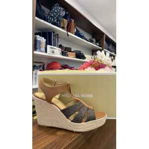 MK BERKELEY WEDGE BROWN/ACORN