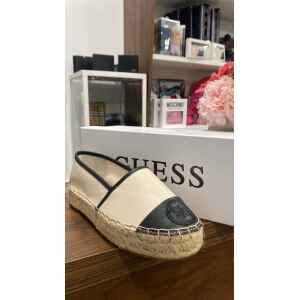 GUESS ESPADRILLE CREAM/BLACK