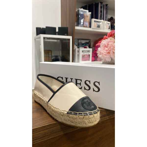 GUESS ESPADRILLE CREAM/BLACK