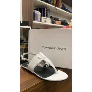 CK SANDAL PURE WHITE