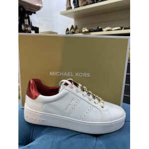 MK TRAINERS WOMAN POPPY LACE UP CRIMSON RED