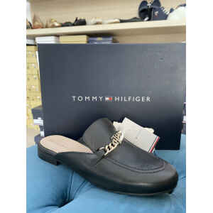 TH CHAIN MULE LOAFER WOMAN  BLACK