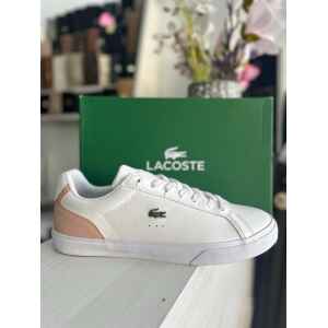 LACOSTE TRAINERS WHITE/PINK