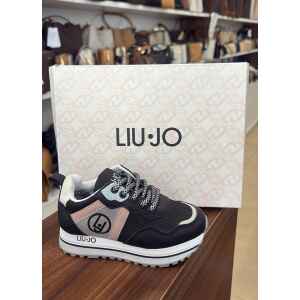 LIUJO TRAINERS BLACK/PINK