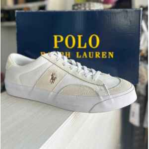POLO RALPH LAUREN SNEAKER WHITE/CREAM