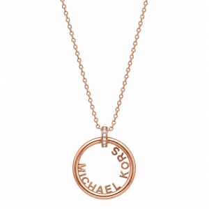 MK NECKLACE ROSEGOLD