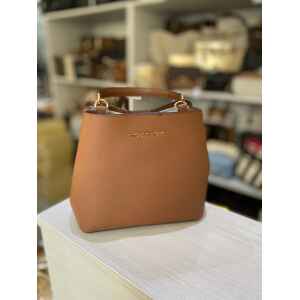 MK PRATT MINI BUCKET TAN