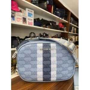 MK JET SET TRAVEL MD OVALCAMERA XBODY PALE BLUE
