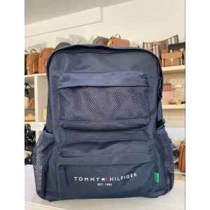 TH BACKPACK LIGHT MATERIAL NAVY CLASSIC LOGO EST.1985