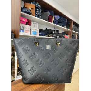 TH REFINED TOTE MONO BLACK