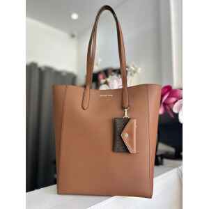 MK VINCENT LG TOTE W/CRD ATTCH LEATHER LUGGAGE